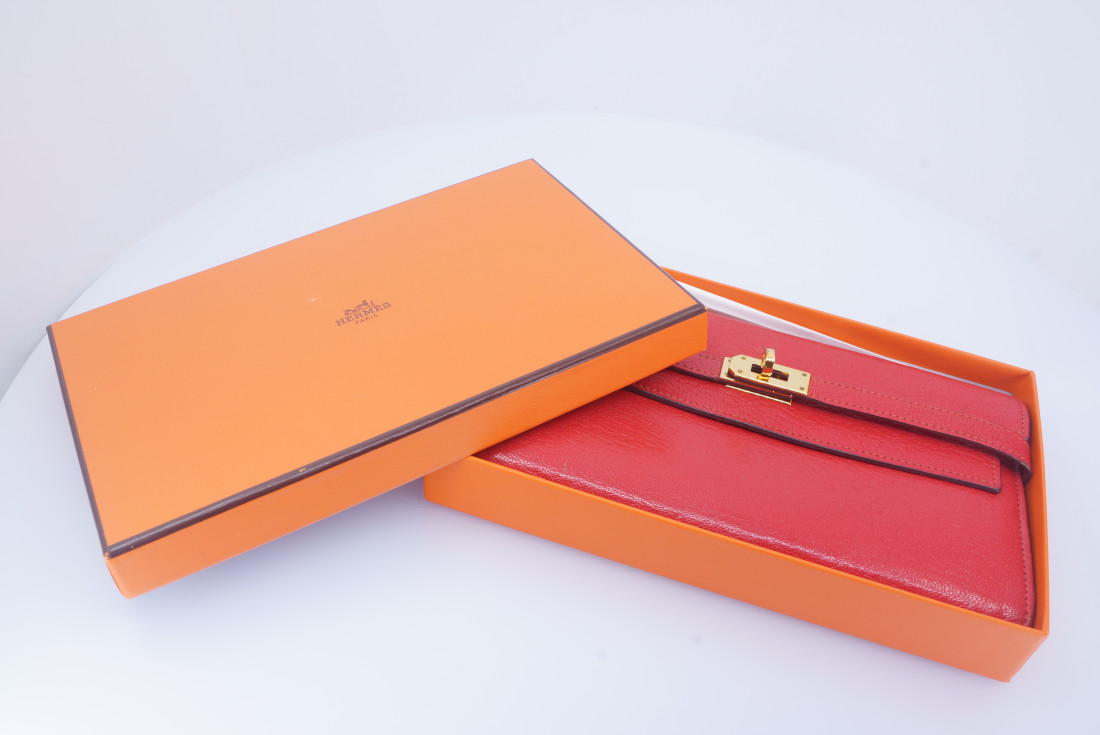 Hermès Wallet - Kelly - Image 12