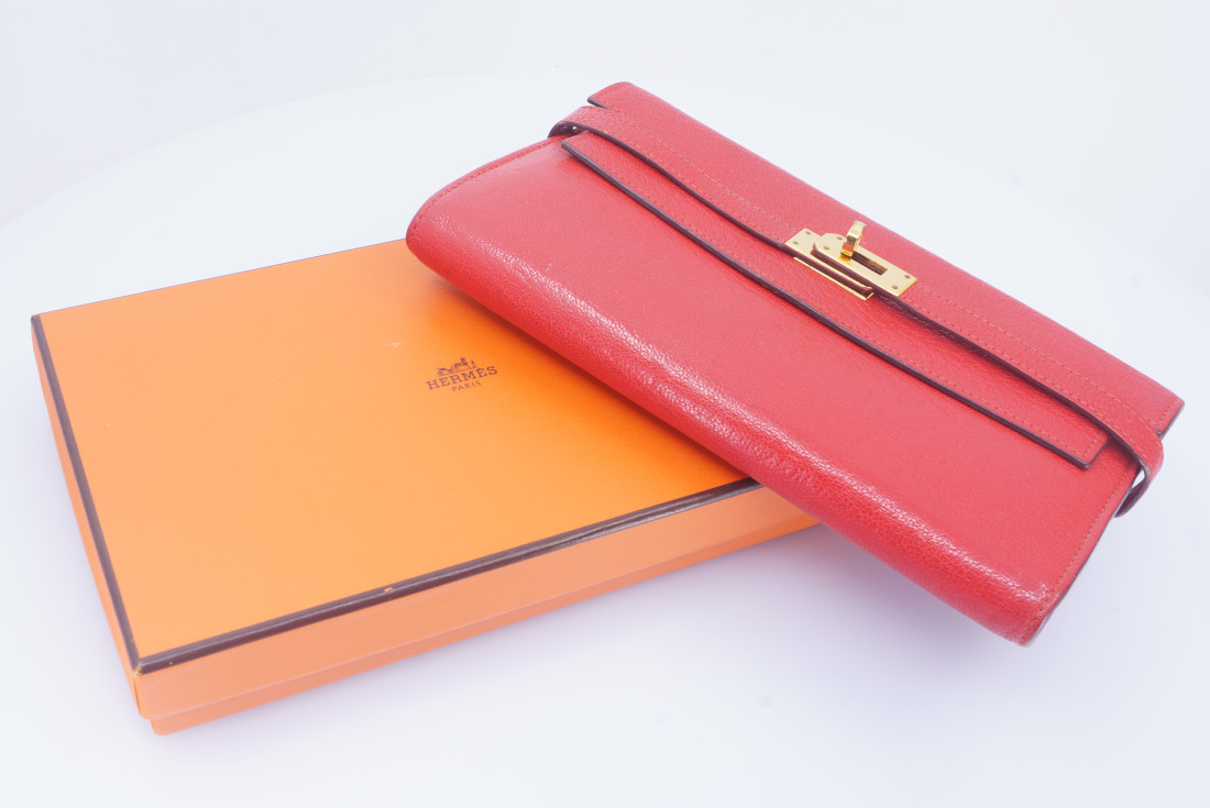 Hermès Wallet - Kelly - Image 13